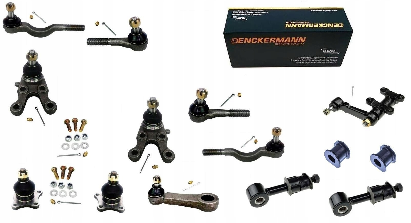 Čep Spojky Koncovky Držáku Mitsubishi Pajero II 1990-2000 Přední Sada