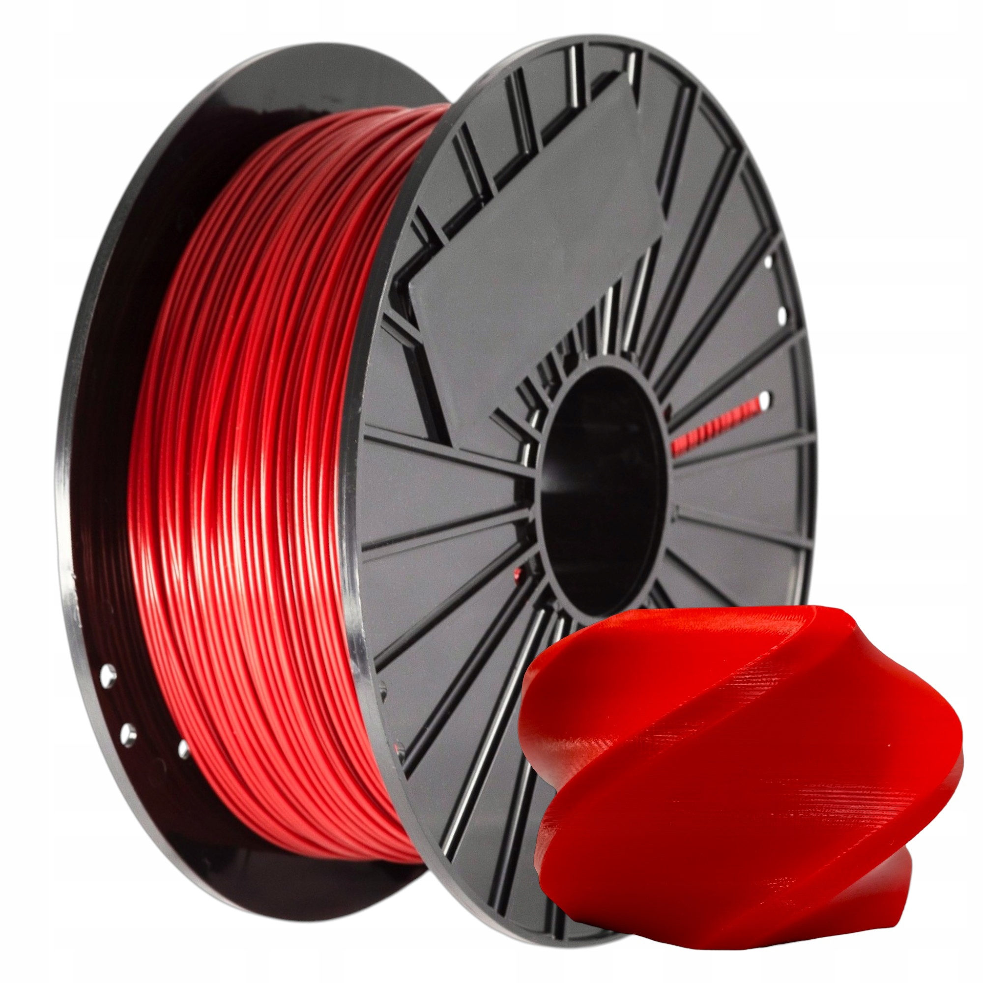 Filament PA12 Nylon Červený 1,75 mm 0,5 kg F3D
