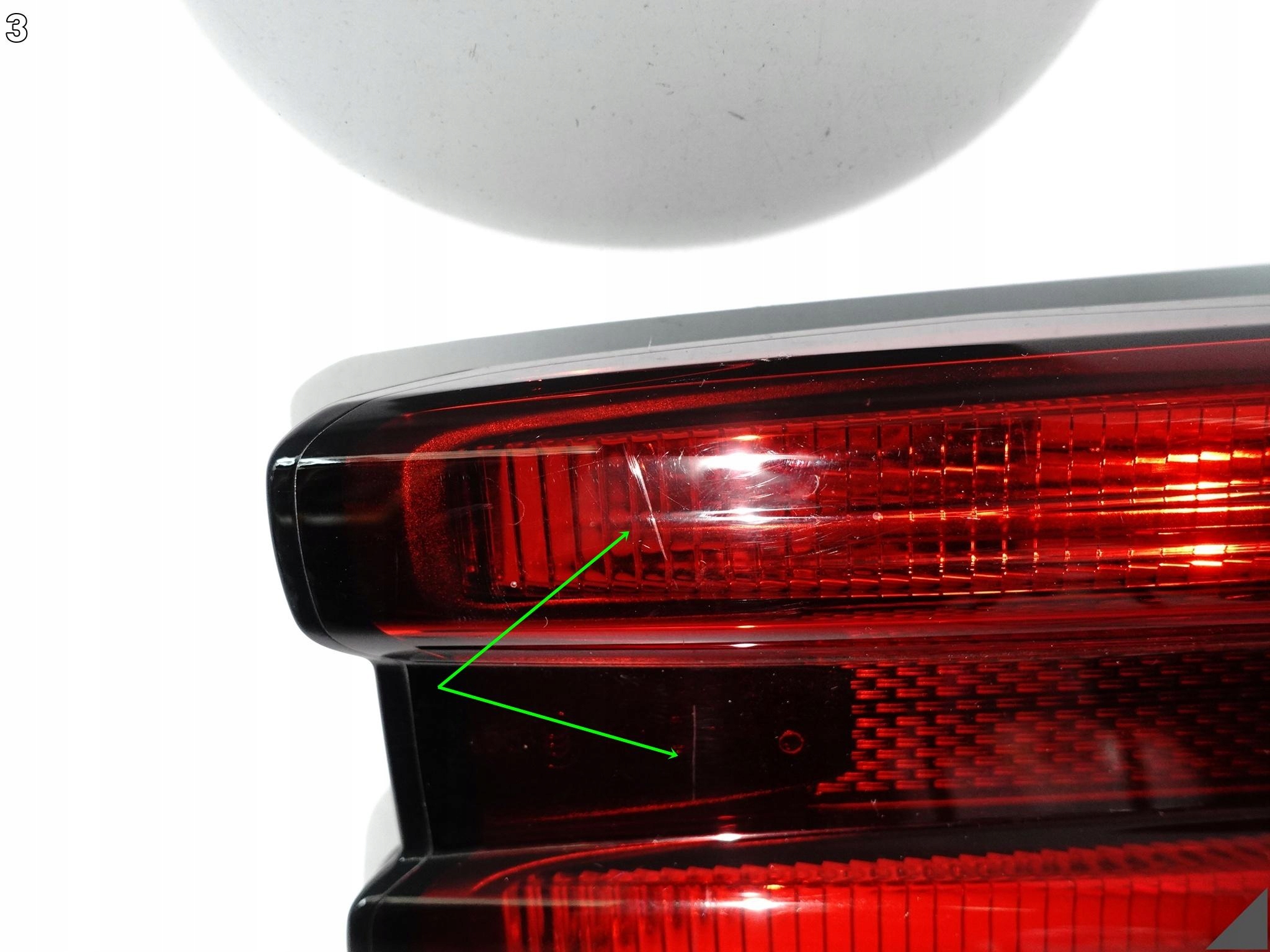 PORSCHE 911 992 19- auxiliary light STOP STOPU LED cap grid intake rear part
