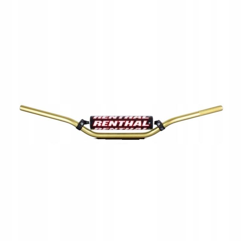 Renthal Volant 7/8 Palca (22 MM) Speedway Handlebar Čierny Farba Zlatá ()