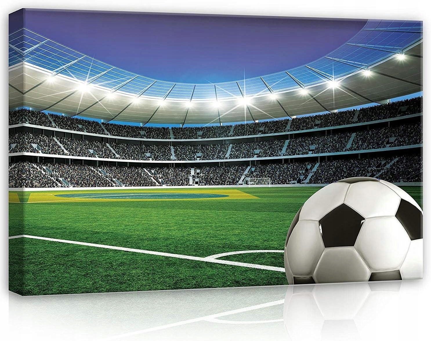 Obraz 100x75 Fotbal stadion zápas míč sport aréna fanoušci energie hra