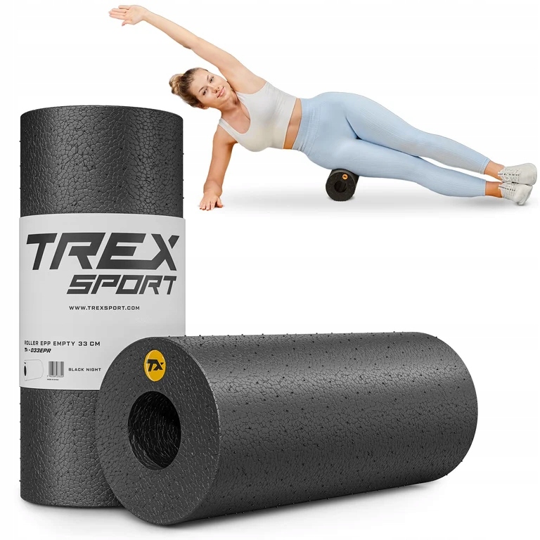 Roller wałek Epp do masażu rolowania masażer 33cm Trex Sport