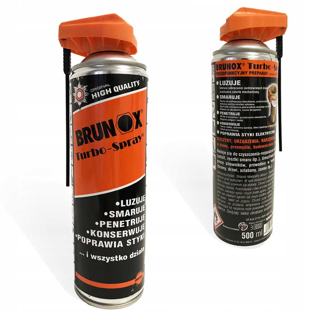 

Brunox Turbo Spray do czyszczenia broni 500 ml
