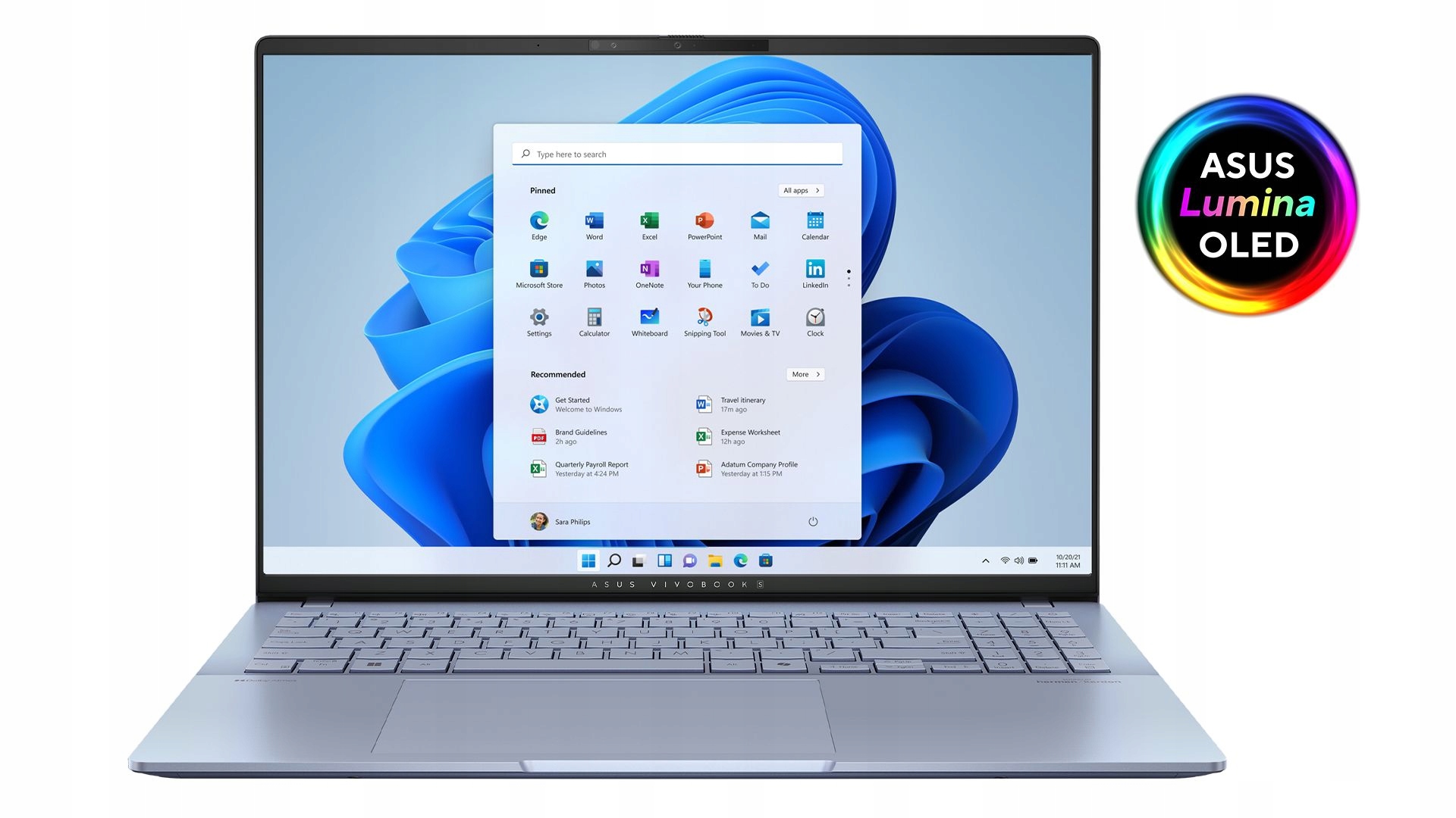 Asus Vivobook S 16 Oled S5606CA Ultra 5 225H 16" 3K 120Hz 0,2ms 32GB 512SSD