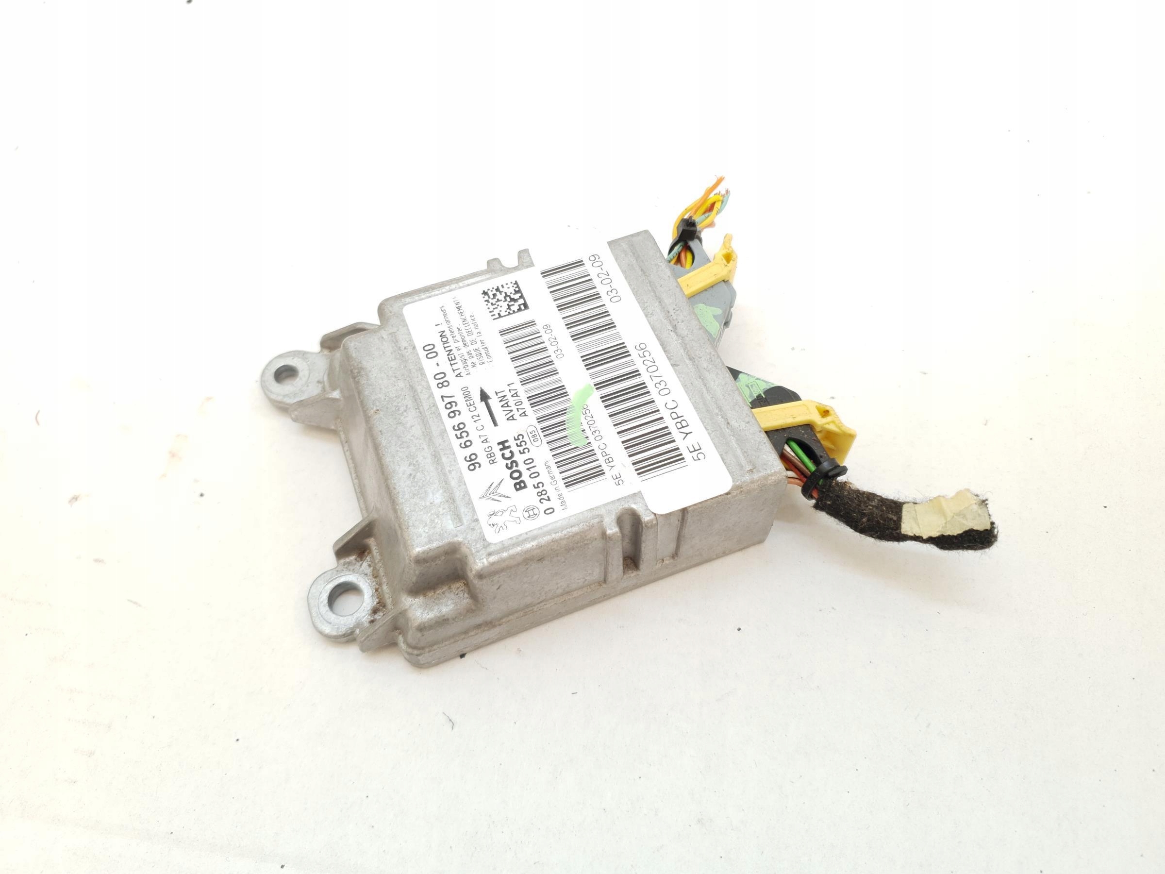 MODUŁ PODUSZEK AIR BAG PEUGEOT 207 Producent części Peugeot