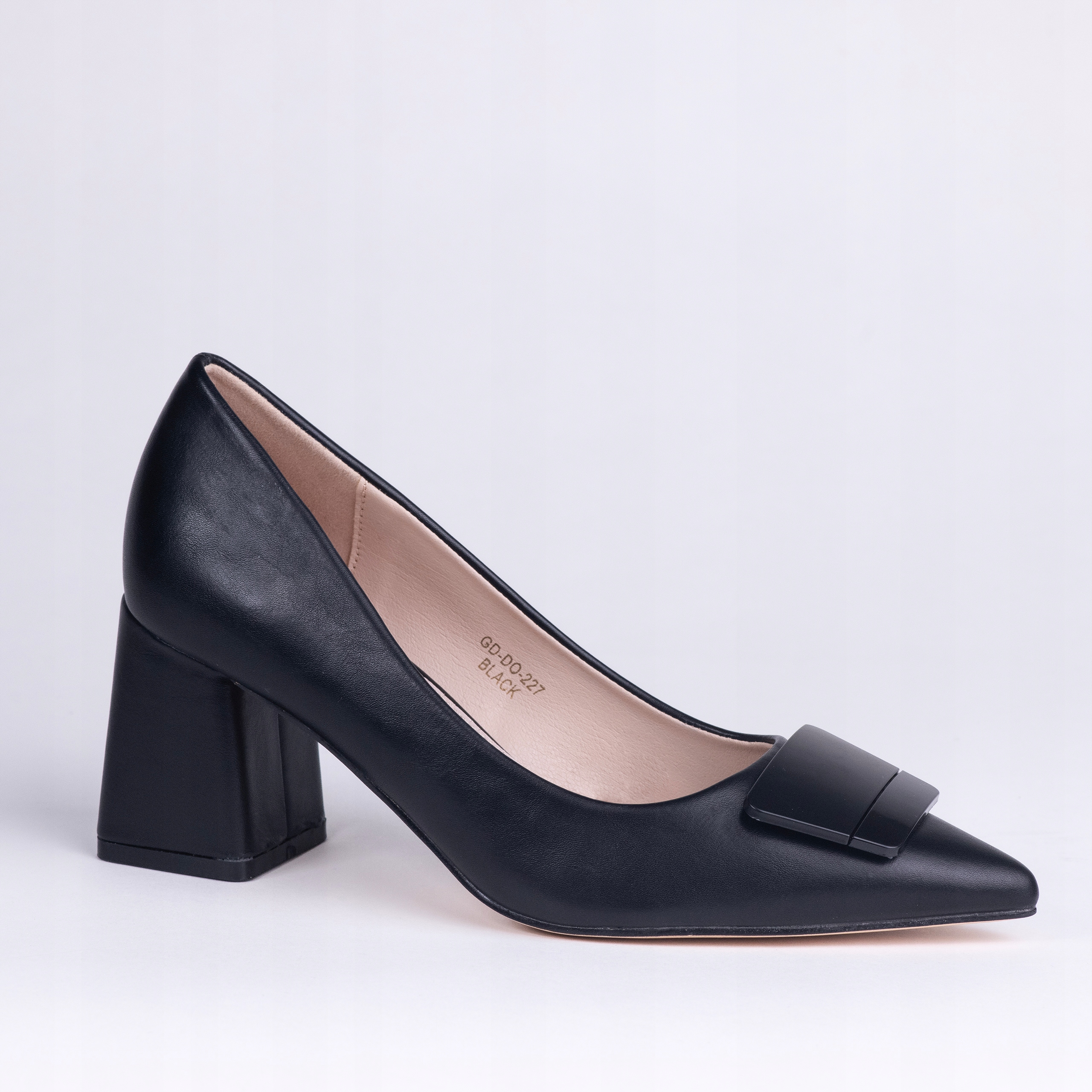 Dámské lodičky Goodin GD-DO-227 kůže klasická aplikace černá 39