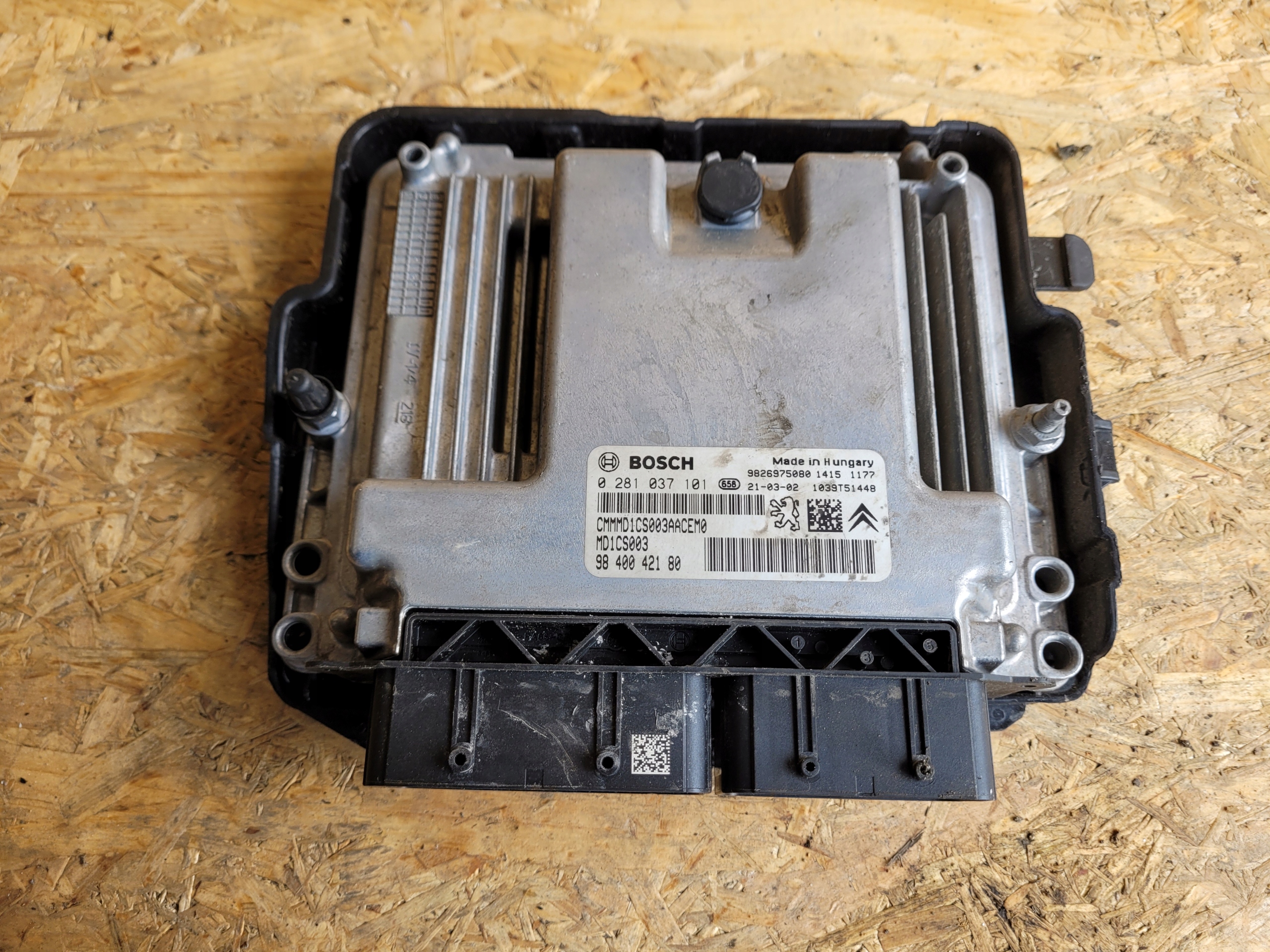 Computer DES MOTORS CITROEN C3 III LIFT 1.5 BLU MANUAL