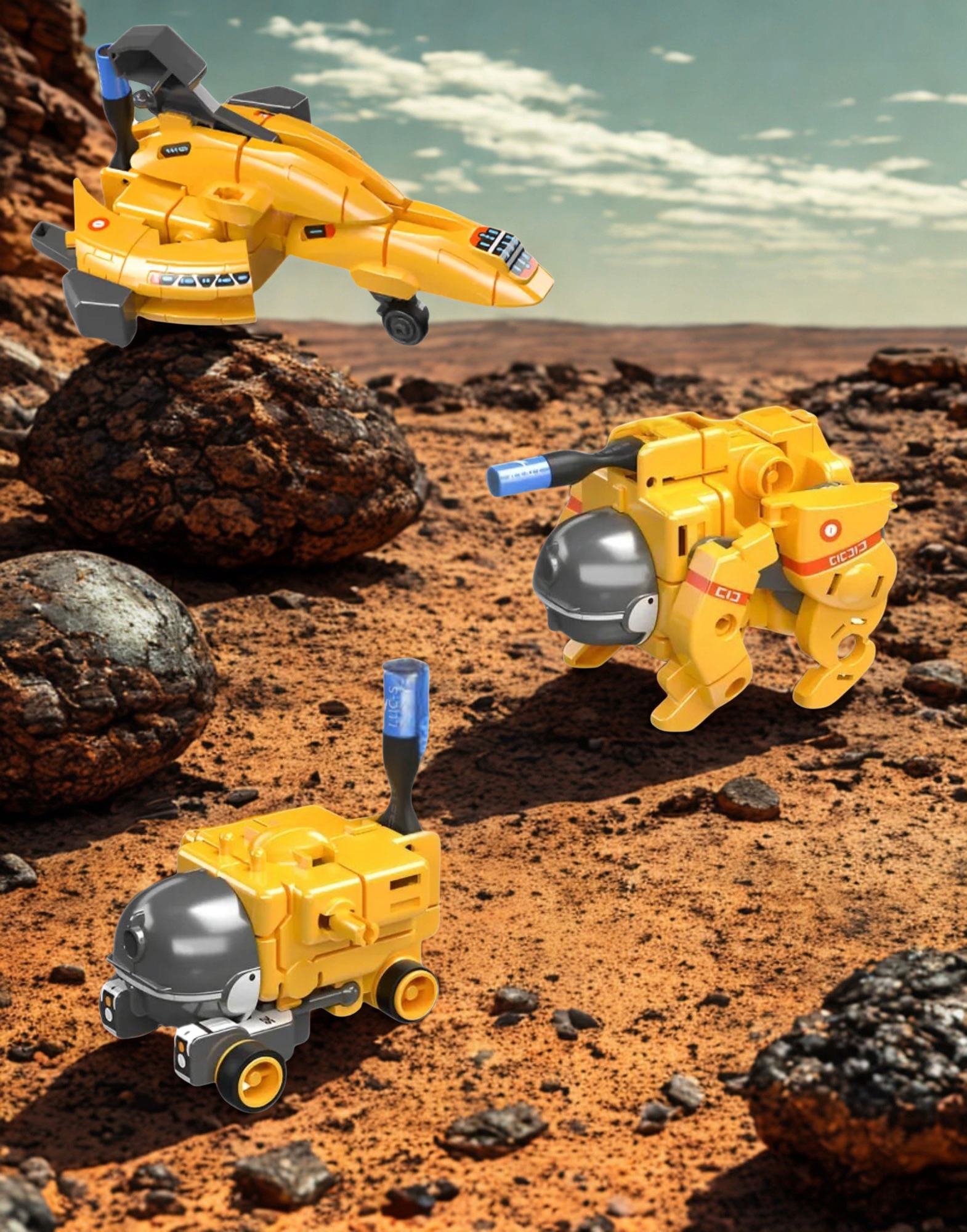 Robot solarny 6w1 RegMag – zestaw konstrukcyjny