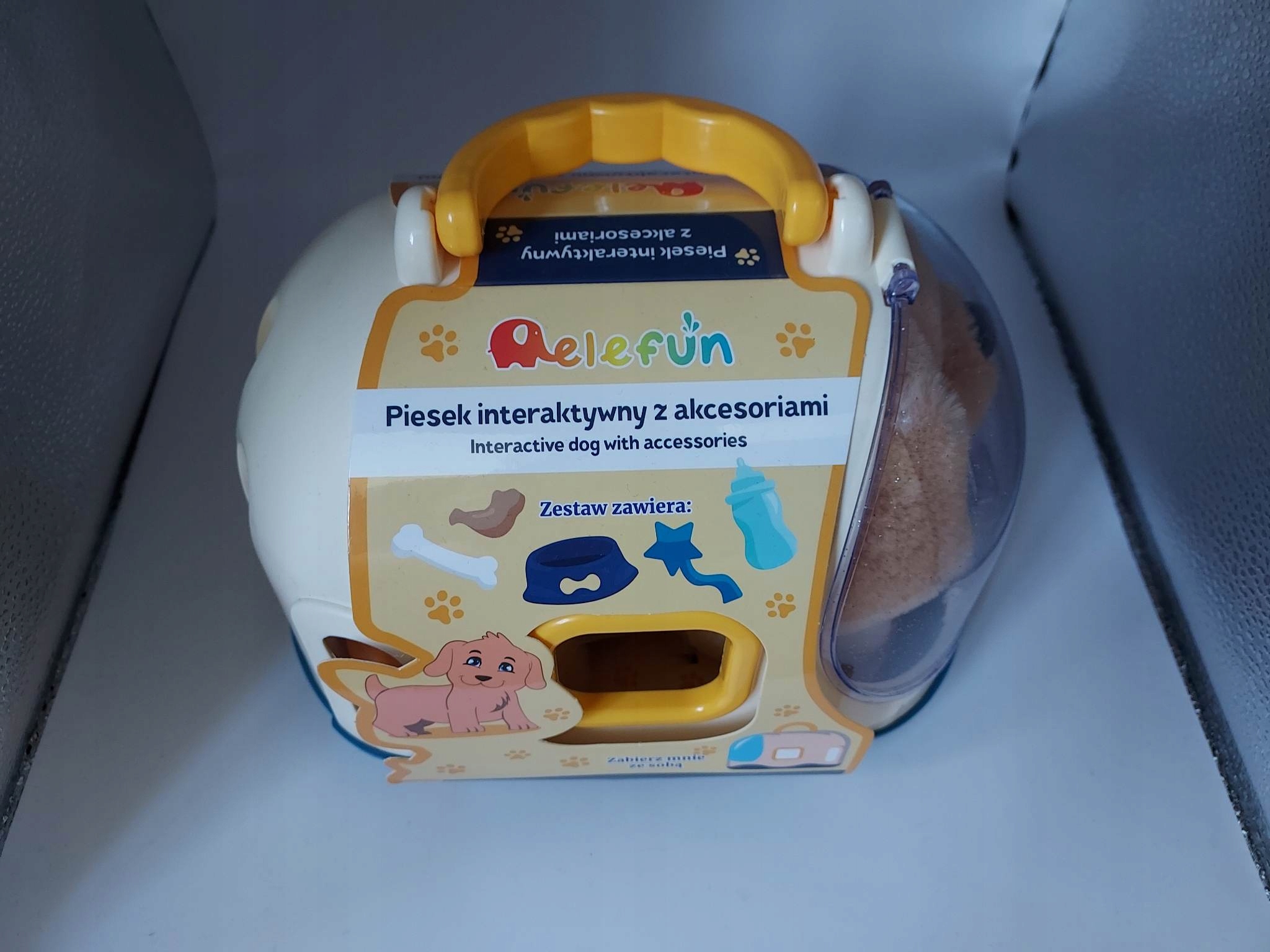 

Elefun Interaktywny Pluszowy Piesek+ Akcesoria