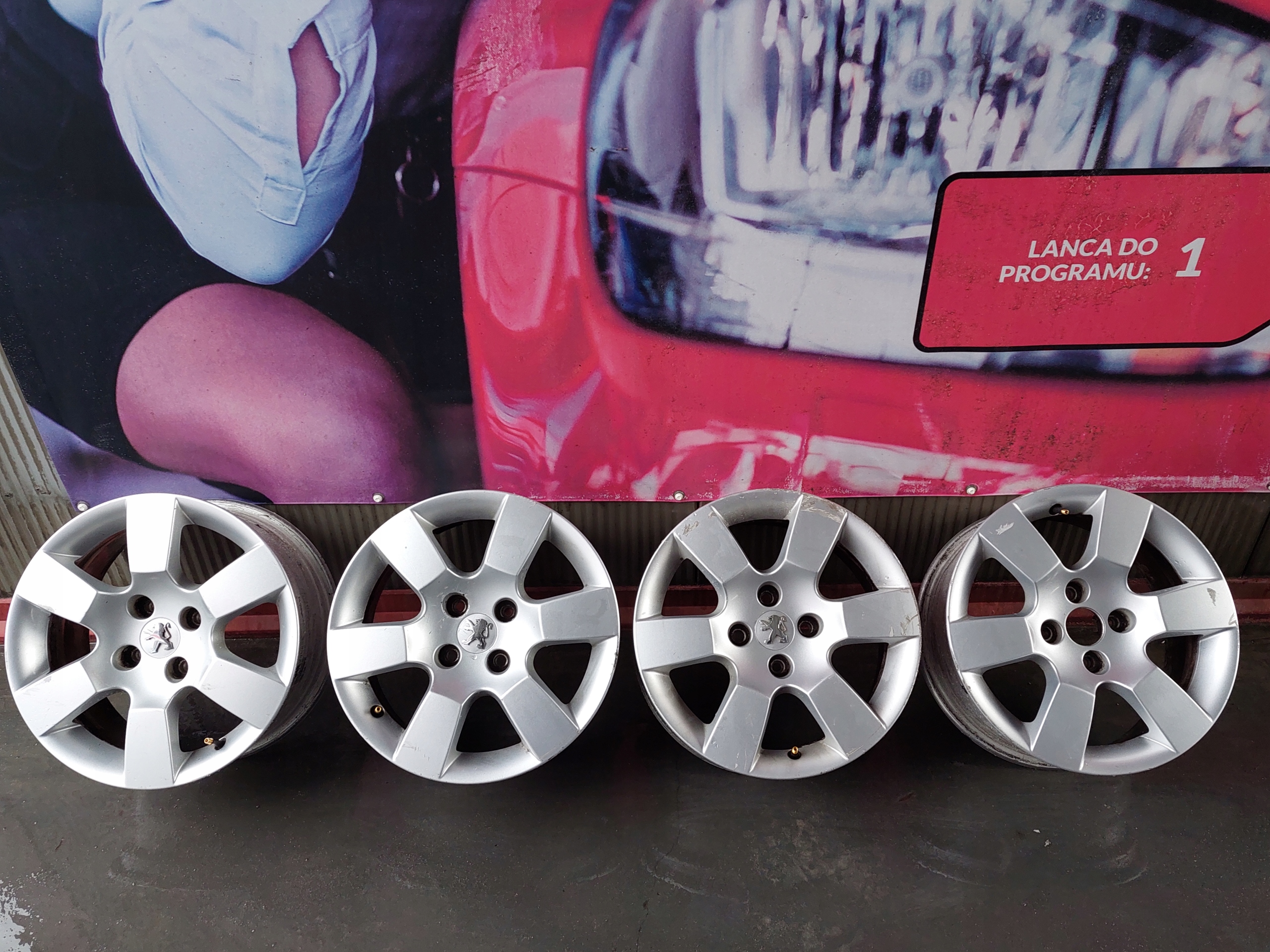 disc discs aluminium R 16 PEUGEOT 5008 and 3008