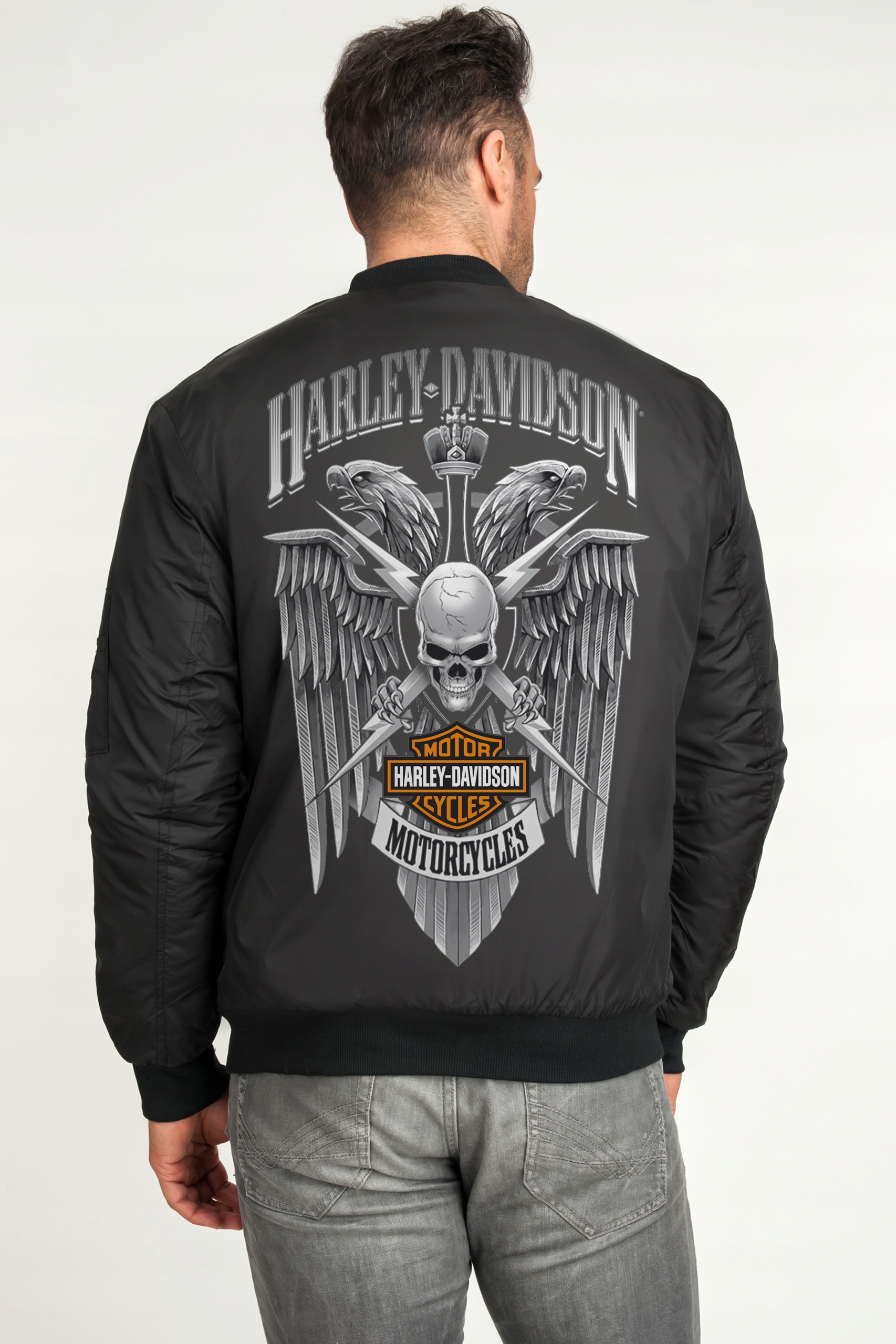 KURTKA MĘSKA BMW CZARNA BOMBERKA PRZEJŚCIOWA XXL Rodzaj bomber