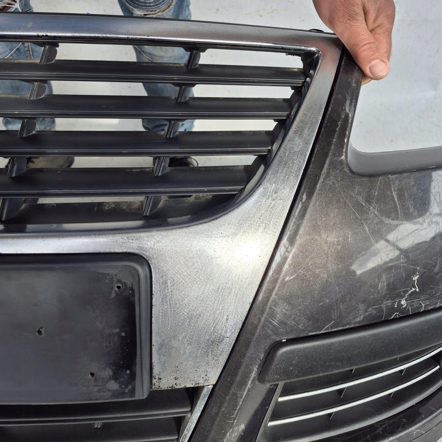 VW PASSAT B6 05-10 bumper front front SPR PDC