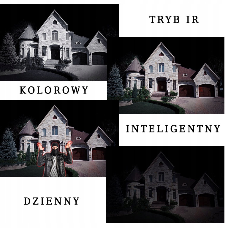 Imou Bullet 2 KAMERA WiFi 4MPx IR/LED DUŻY ZESTAW Marka Imou