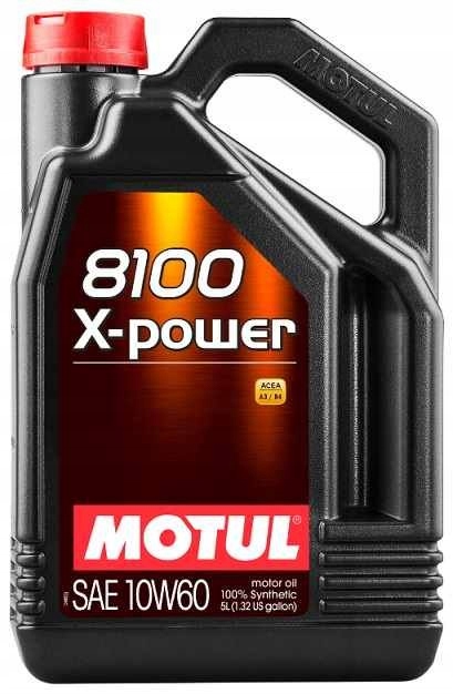 Motorový olej Motul 10W60 5L 8100 X-power