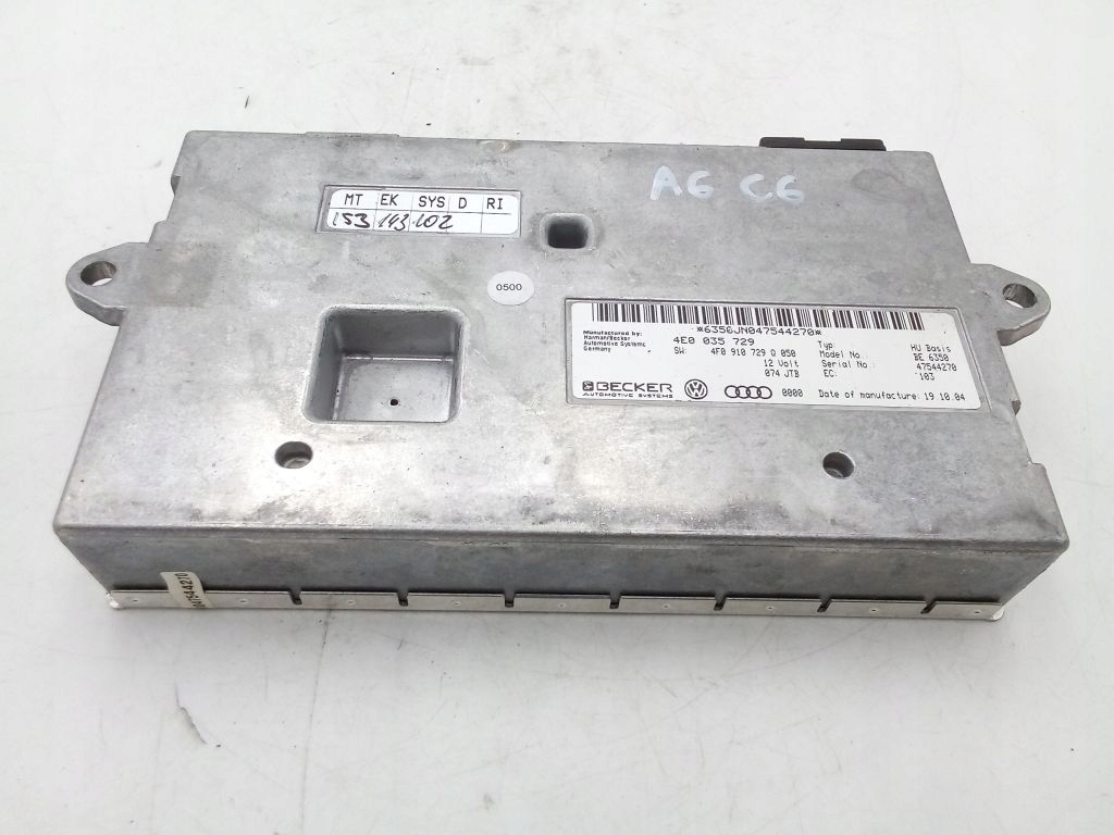 Audi A6 C6 modul Bedienteil MMI 4F0910729Q