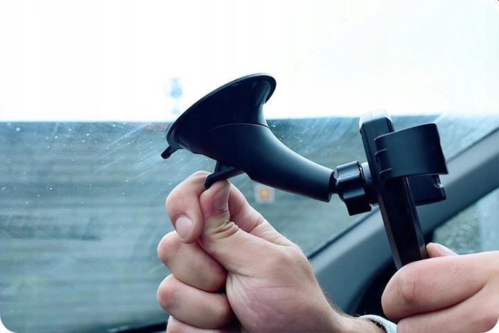 UCHWYT SAMOCHODOWY Z ŁADOWANIEM INDUKCYJNYM IPHONE Złącza microUSB typ B inne