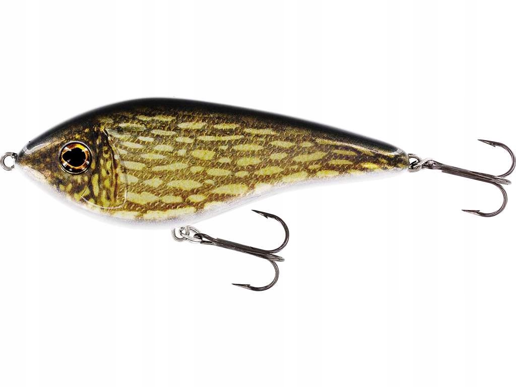 Wobler Westin Swim Glidebait 6,5cm suspending Real Pike