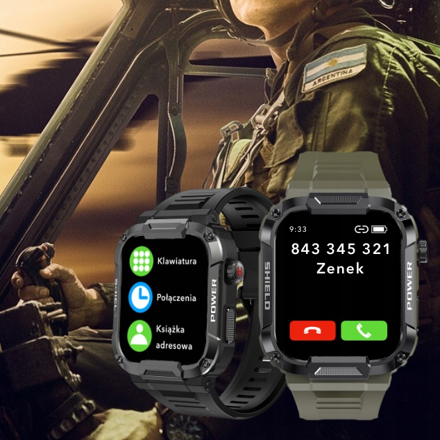 Zegarek męski SMARTWATCH Rubicon ROZMOWY SPORT SMS Stan opakowania oryginalne