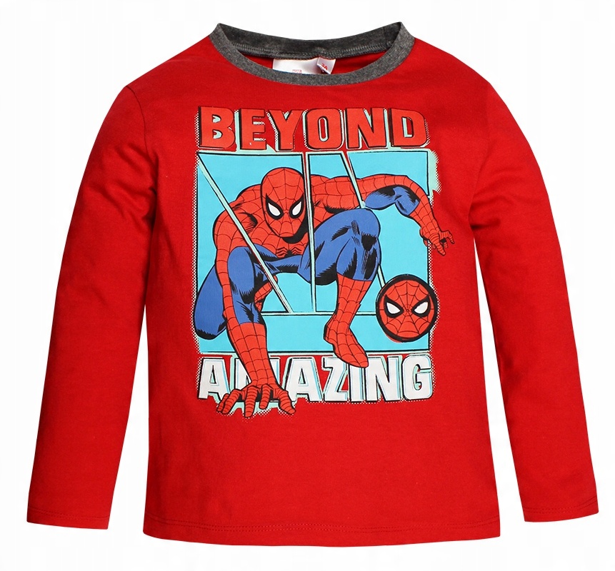 

Spiderman Bluzka Chłopięca Z Długim Rękawem 128