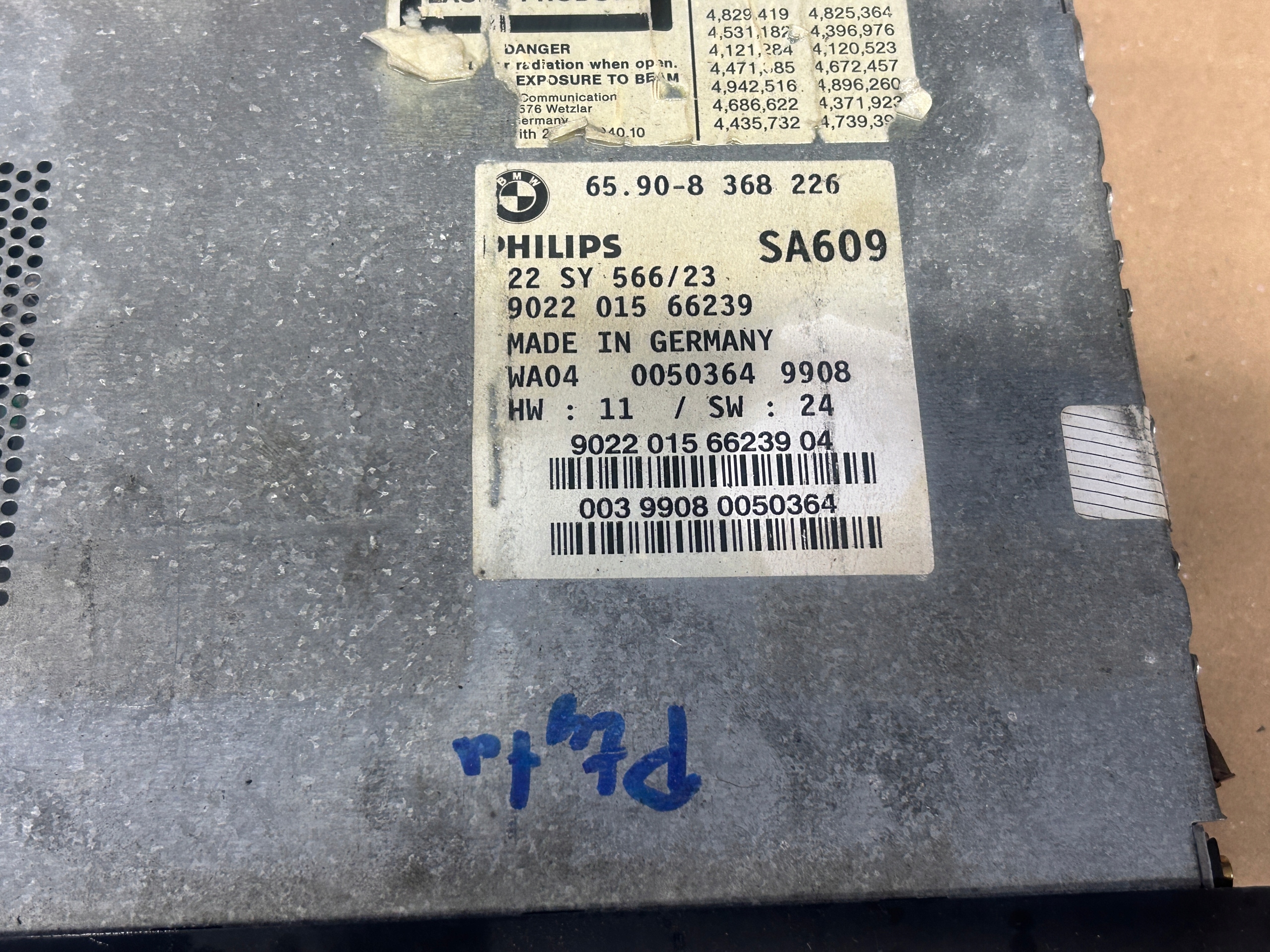 BMW E39 player navigation devices 8368226