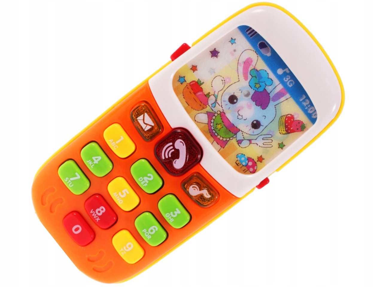 TELEFON INTERAKTYWNY KOMÓRKA TELEFONIK SMARTFON EDUKACYJNY DLA DZIECKA Wiek dziecka 3 lata +