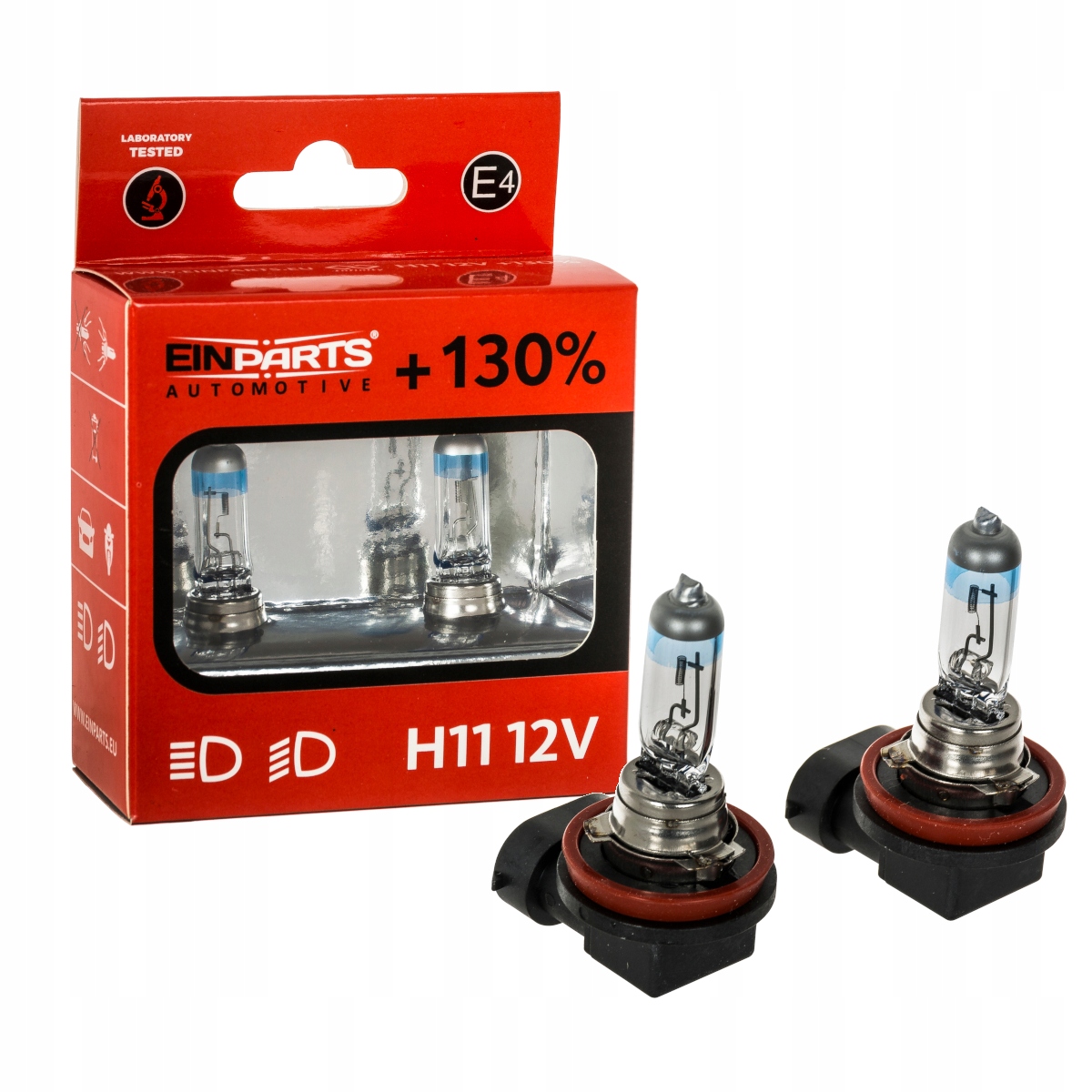 

Żarówki H11 12V 55W +130% Einparts