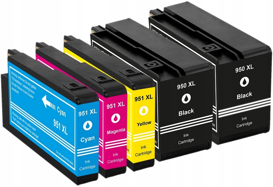 

Tusze Do Drukarki Hp 950XL Pro 8100 8600 8610 8620