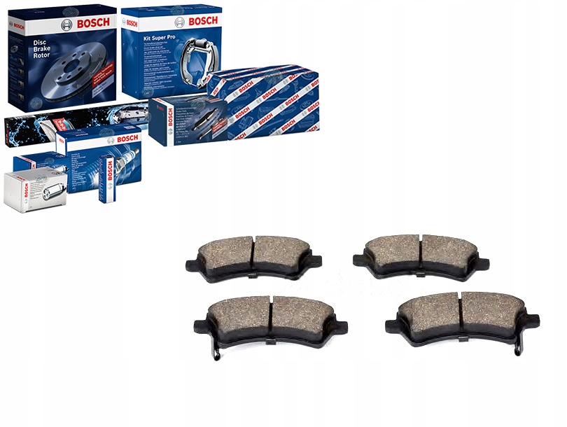 Sada Brzdových Destiček Bosch LP38 FDB1573 613