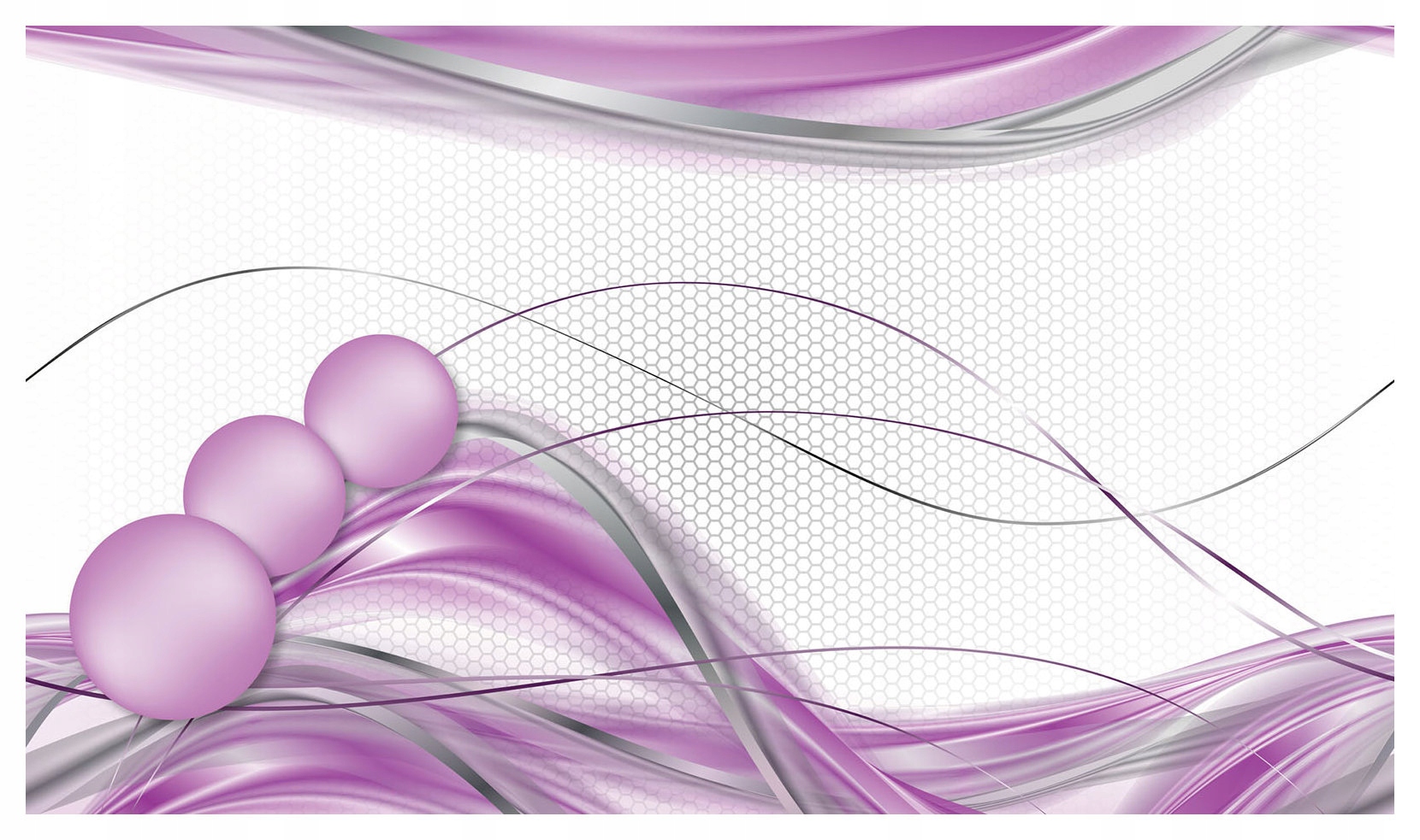 Fototapeta Fialové sféry abstrakce vinylová 368x254 lepidlo