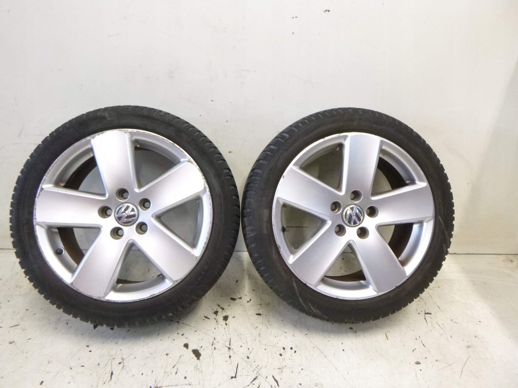 discs aluminium VW Passat B6 + tyres 17" 5x112 225/45 R17
