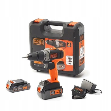 Black & Decker Cordless Drill/Driver with 2.0 Ah/4.0 Ah Battery BCD003