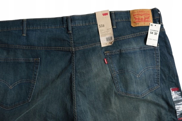 Levis 559__W54 L32 Džíny Volného Střihu Relaxed Straight Fit Nové LEVI'S__54/32