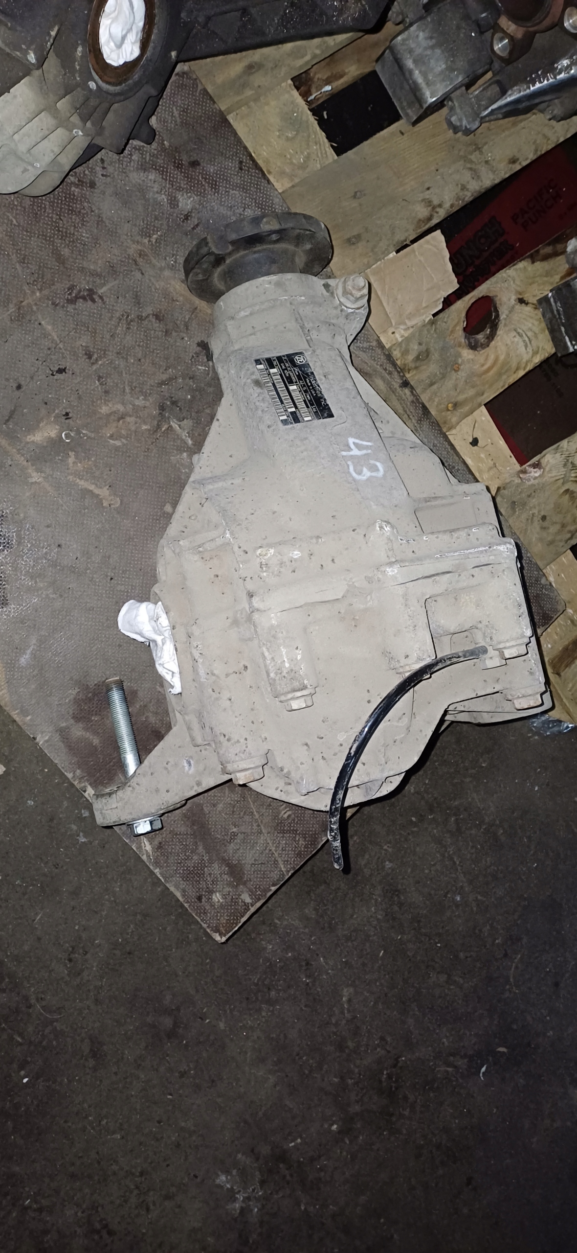 MERCEDES W163 4.3 differential diff differential 3.46 rear part 4460060029