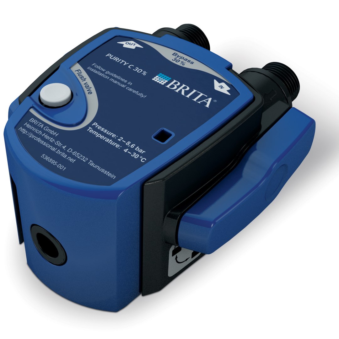 Głowica do filtra do wody do ekspresów do kawy Purity C Brita by-pass 30% 3