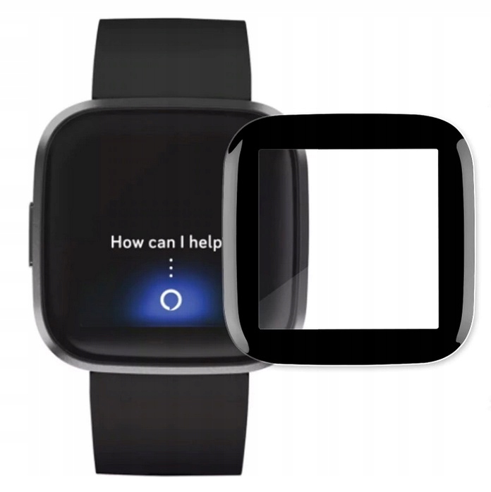 Szkło Hybrydowe 3D Folia 7H do FitBit VERSA 3 / FitBit SENSE Stan opakowania oryginalne