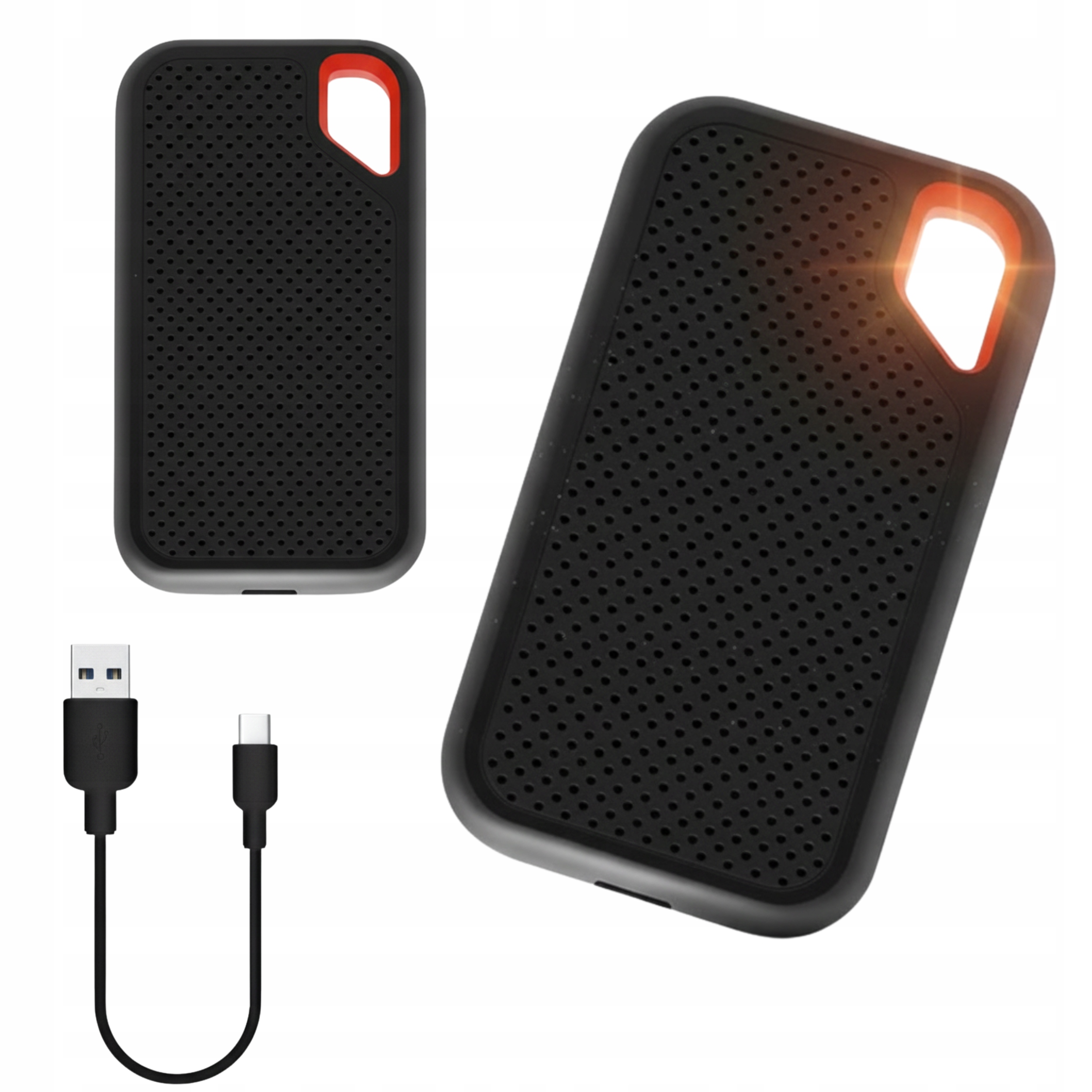 Dysk HDD Zewnętrzny 64TB USB-C Do Telefonu iPhone Android Laptopa Mac