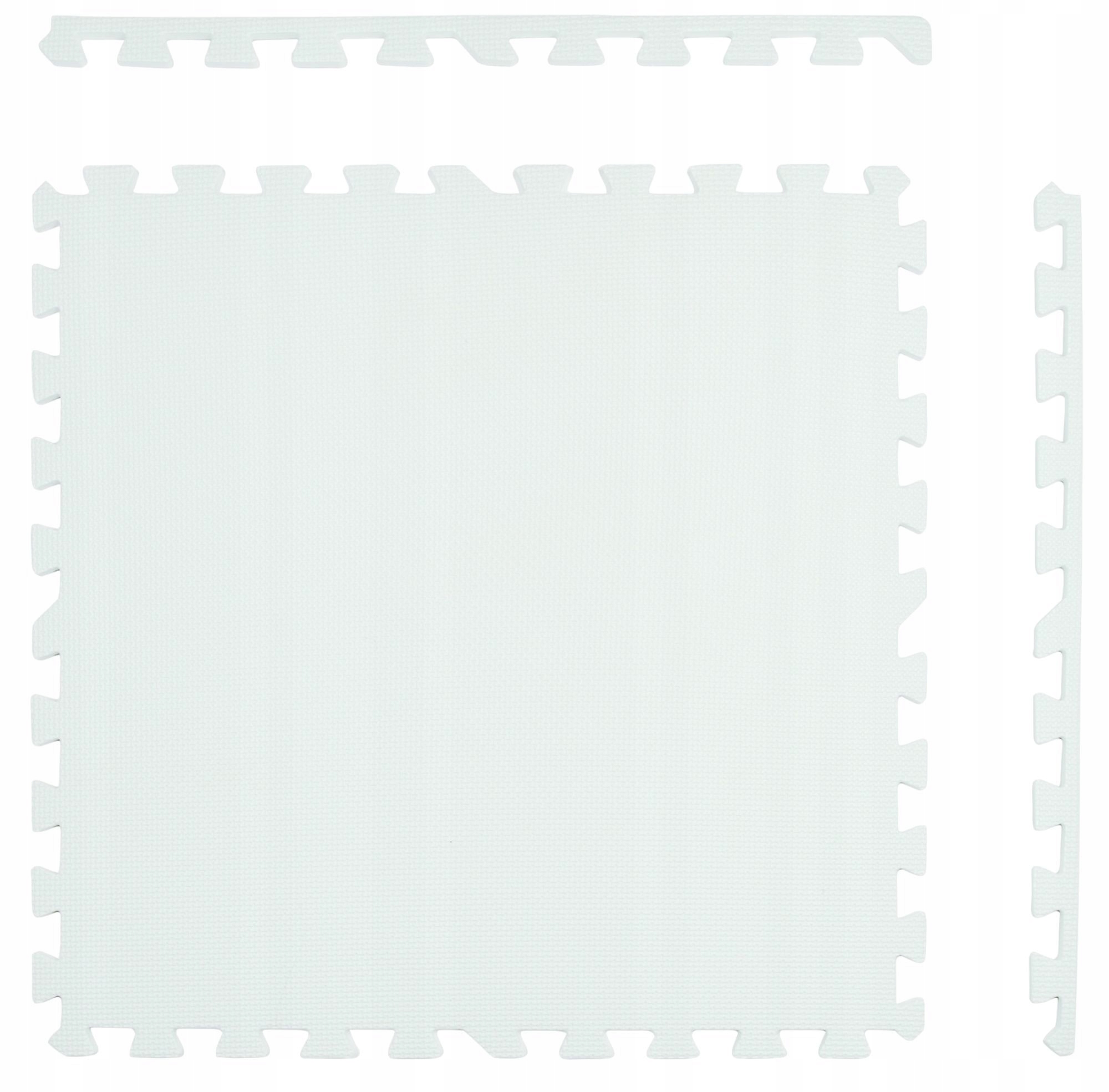 DUŻE PUZZLE PIANKOWE WODOODPORNE MATA HUMBI PODŁOGA KOLOROWA 120x120 4 SZT Kolekcja humbi
