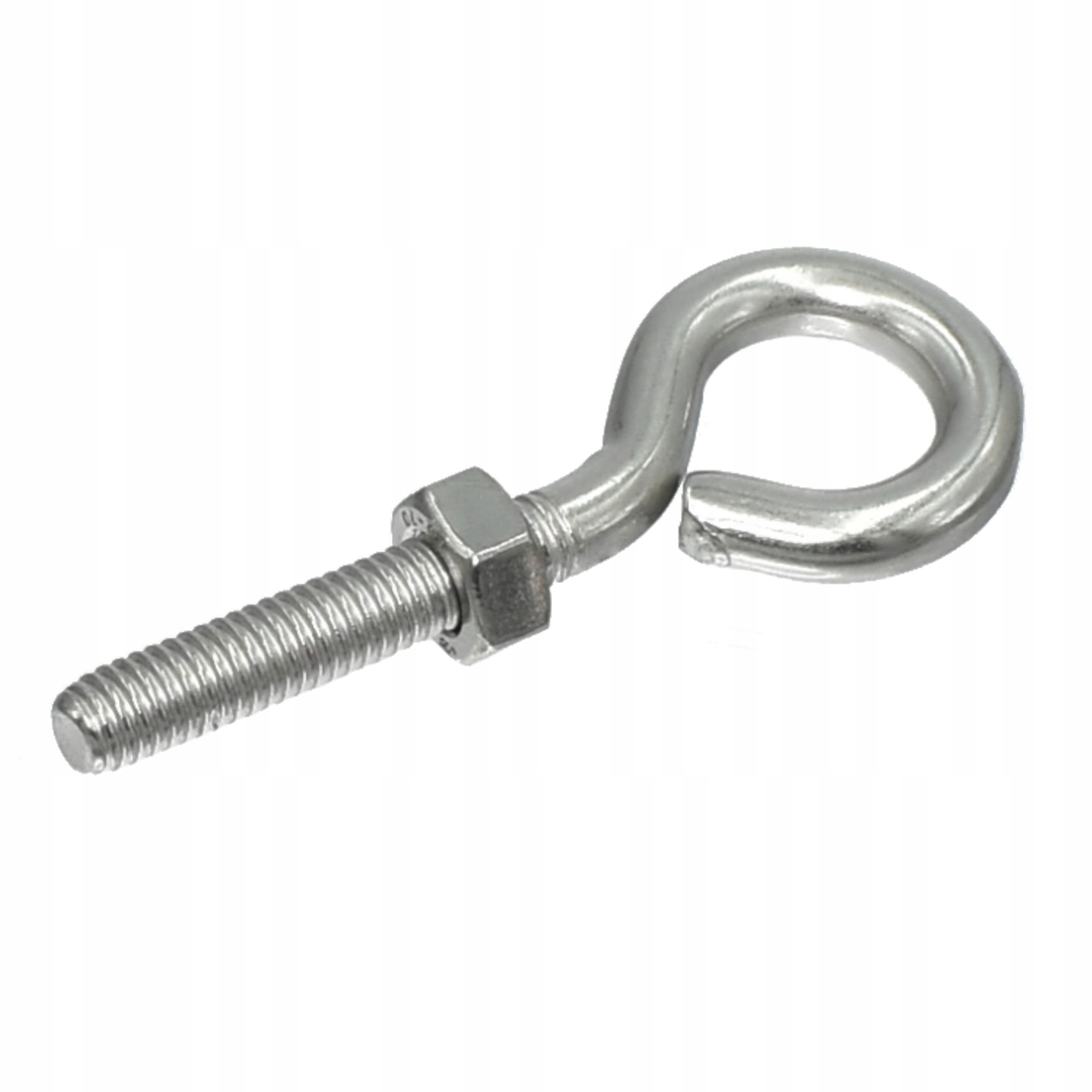 ŚRUBA OCZKOWA M6X30 NIERDZEWNA UCHO Z GWINTEM HAK