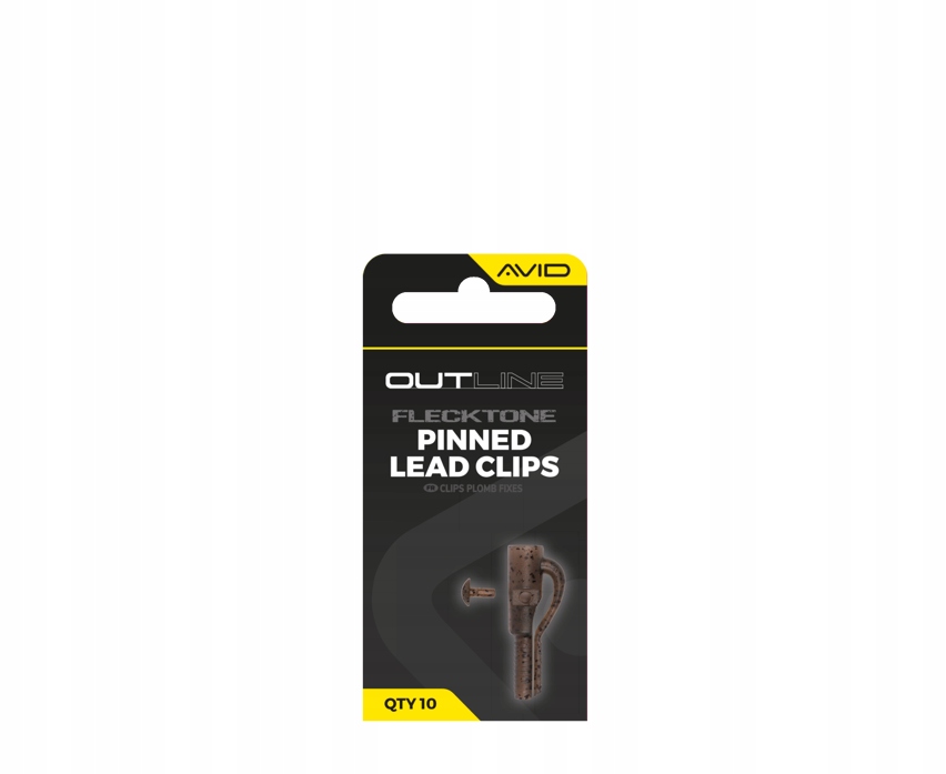 Avid Outline FleckTone Pinned Lead Clips