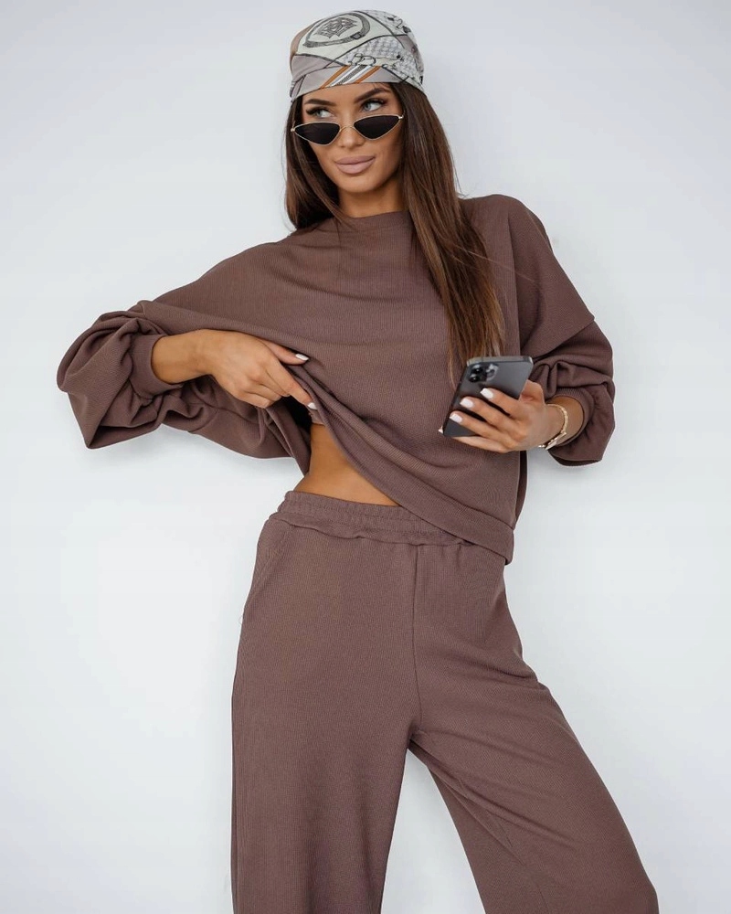 Komplet Mikina A Kalhoty 821108 Cappuccino L/XL