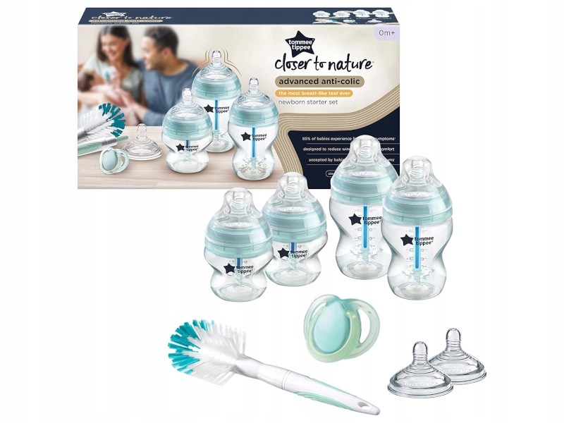 

Butelka Antykolkowa Smoczek Szczotka Tommee Tippee