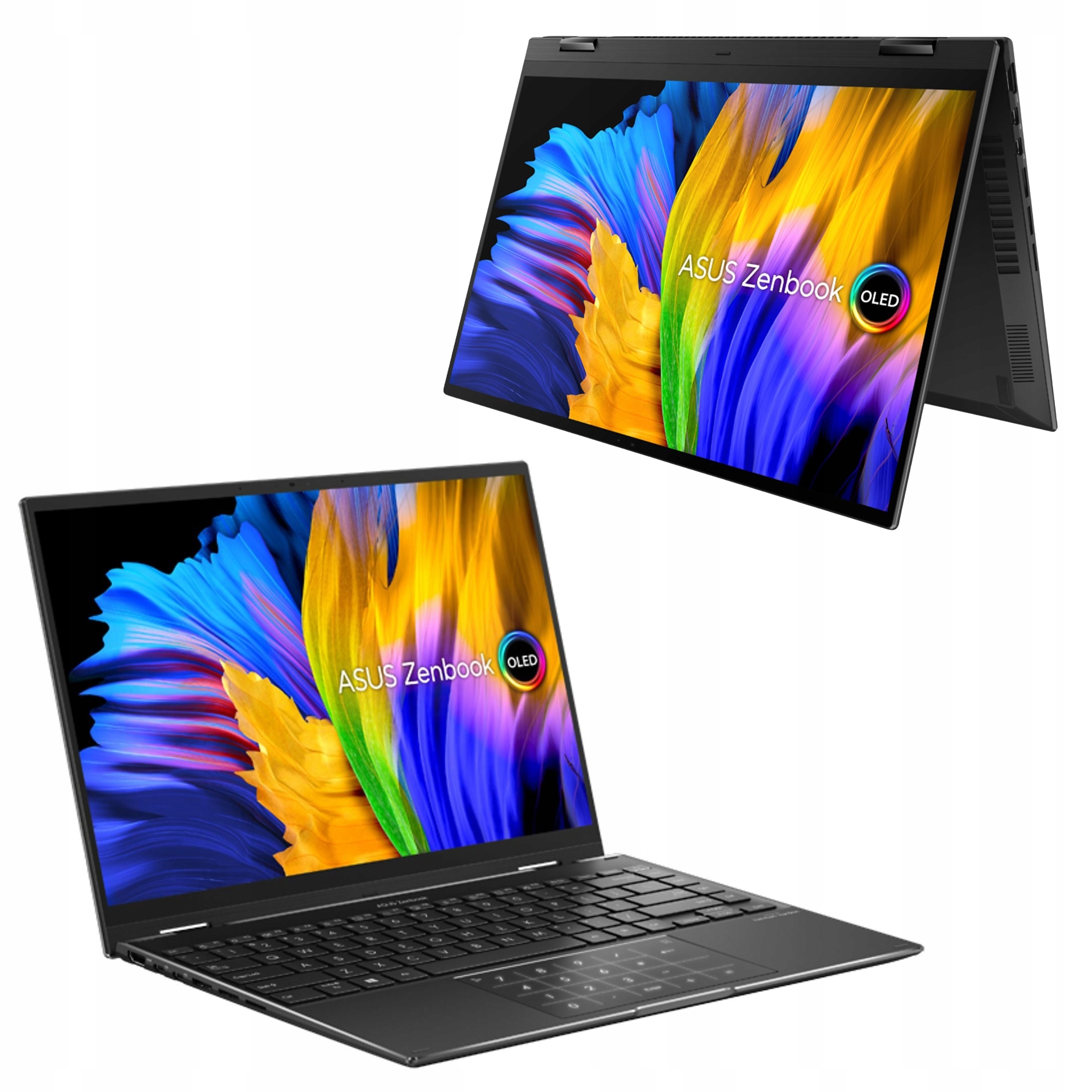 Notebook 2v1 Asus ZenBook Flip 14 14" Oled Wqxga+ R7 5800H 16/512GB W11H