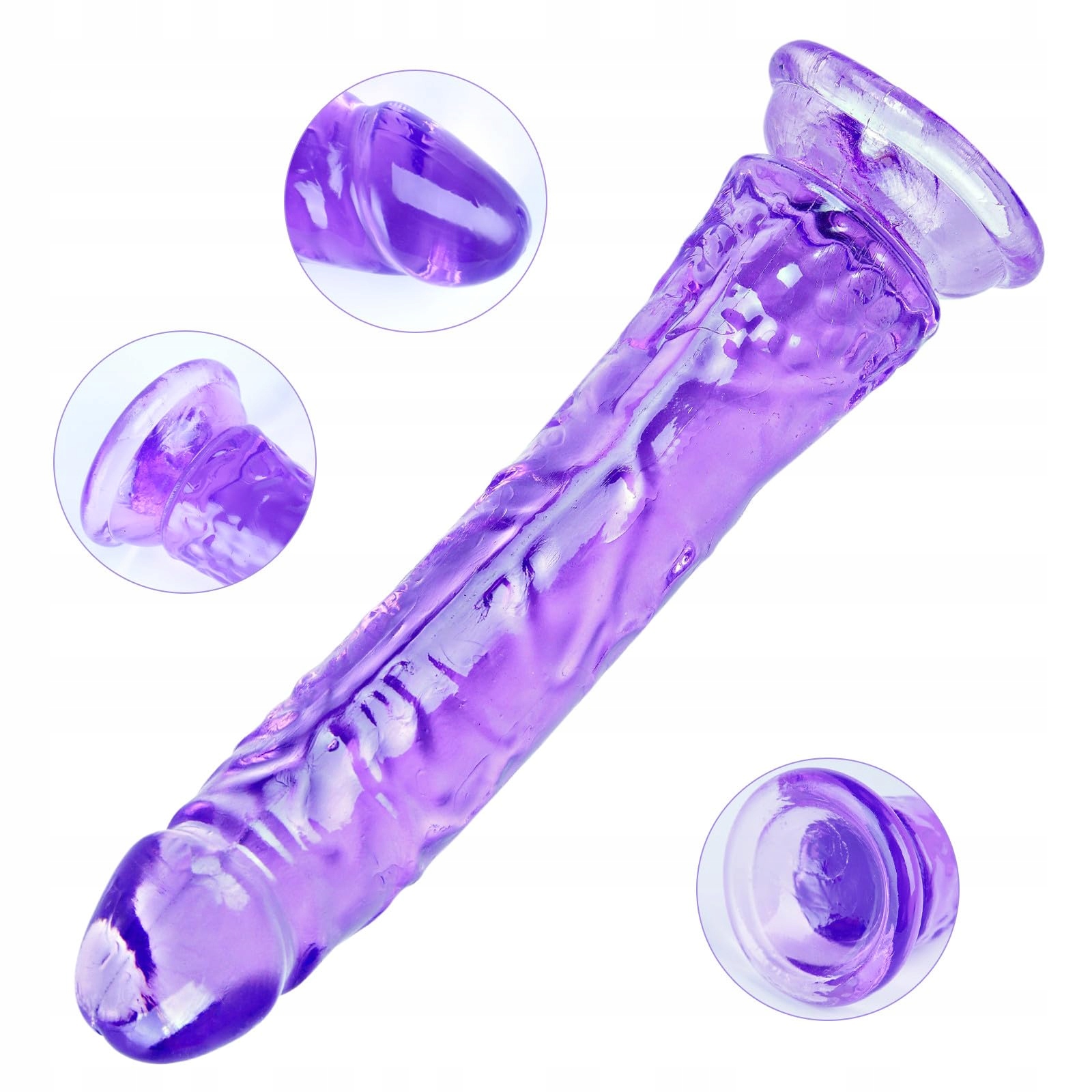 LILA Zestaw Dildo Realistyczne z Przyssawkami dla Początkujących — miniatura 6