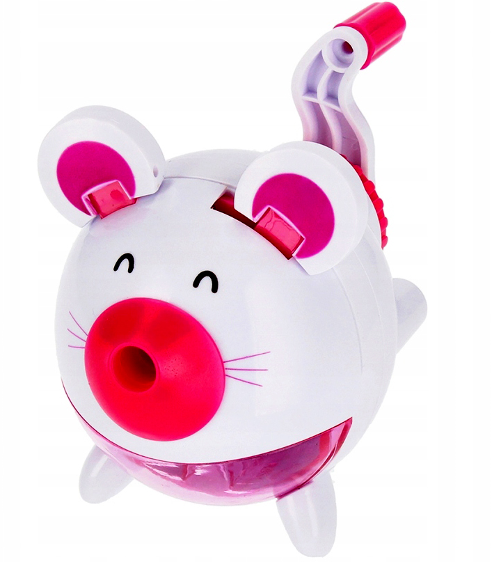 

Temperówka Na Korbkę Mysz Różowa Starpak