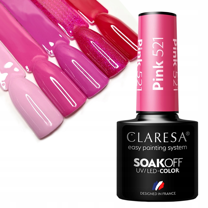 

Różowy Lakier Do Paznokci Claresa Kolekcja Pink