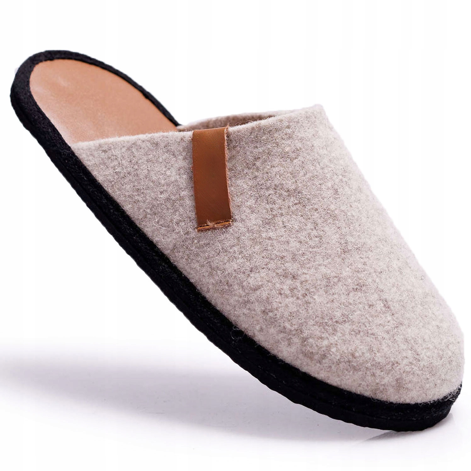 

Kapcie Domowe Filcowe Panto Fino II267001 Beż 37