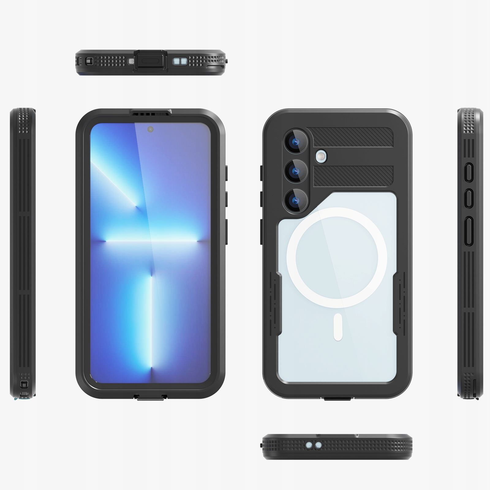 Mars Pancerny Case Etui 360° Magsafe Wytrzymała Obudowa Samsung Galaxy s24