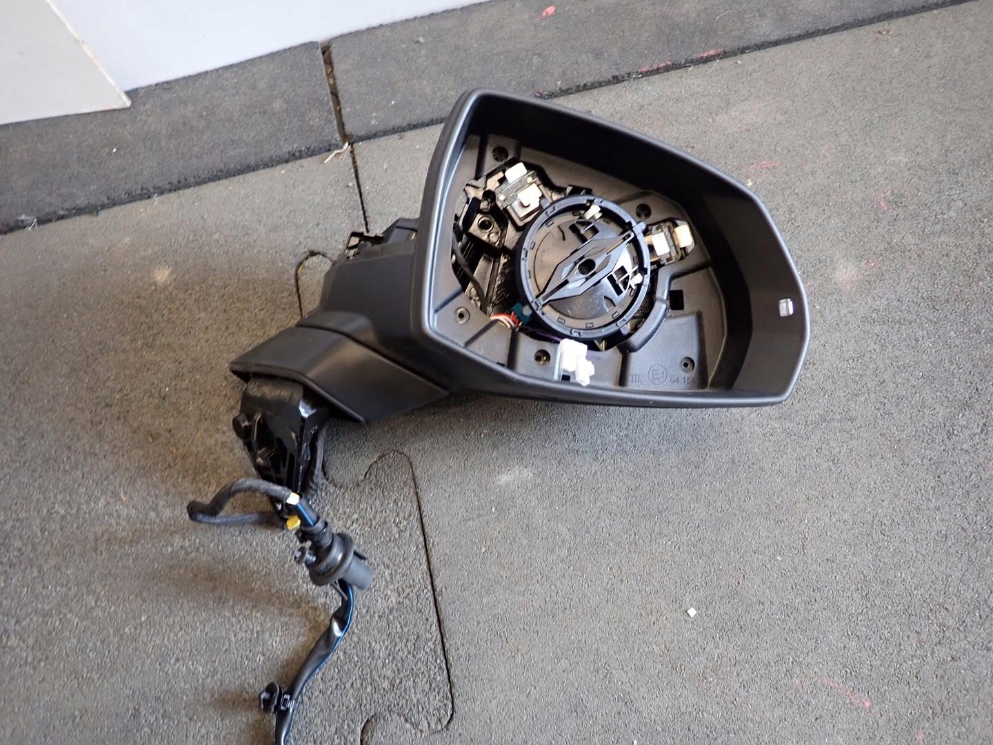 mirror right AUDI Q7 II 2015- 12PIN 4M1857410BE
