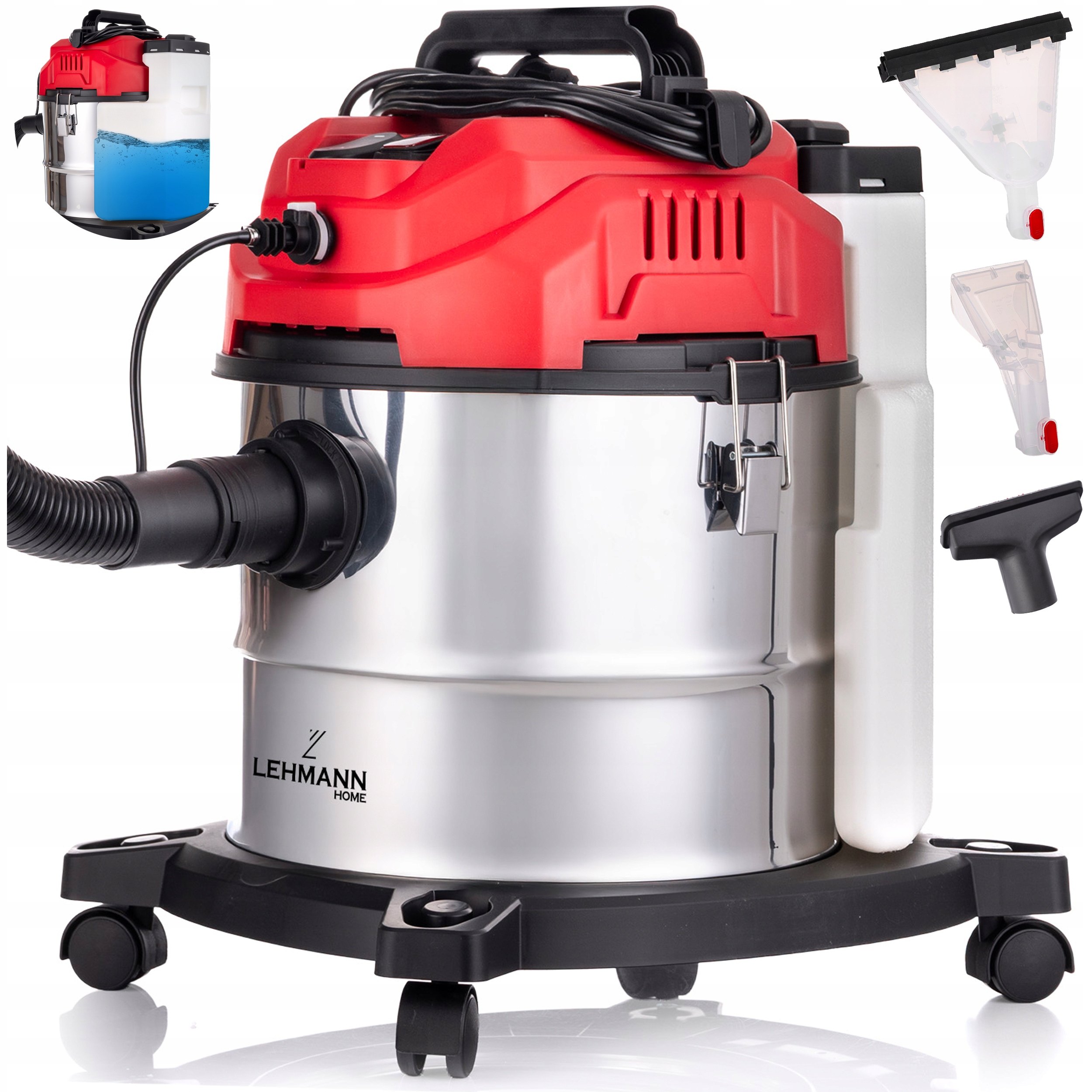 Vysavač Na Čalounění Koberců, Mokrý, Suchý, Sada Hubic Na Prádlo