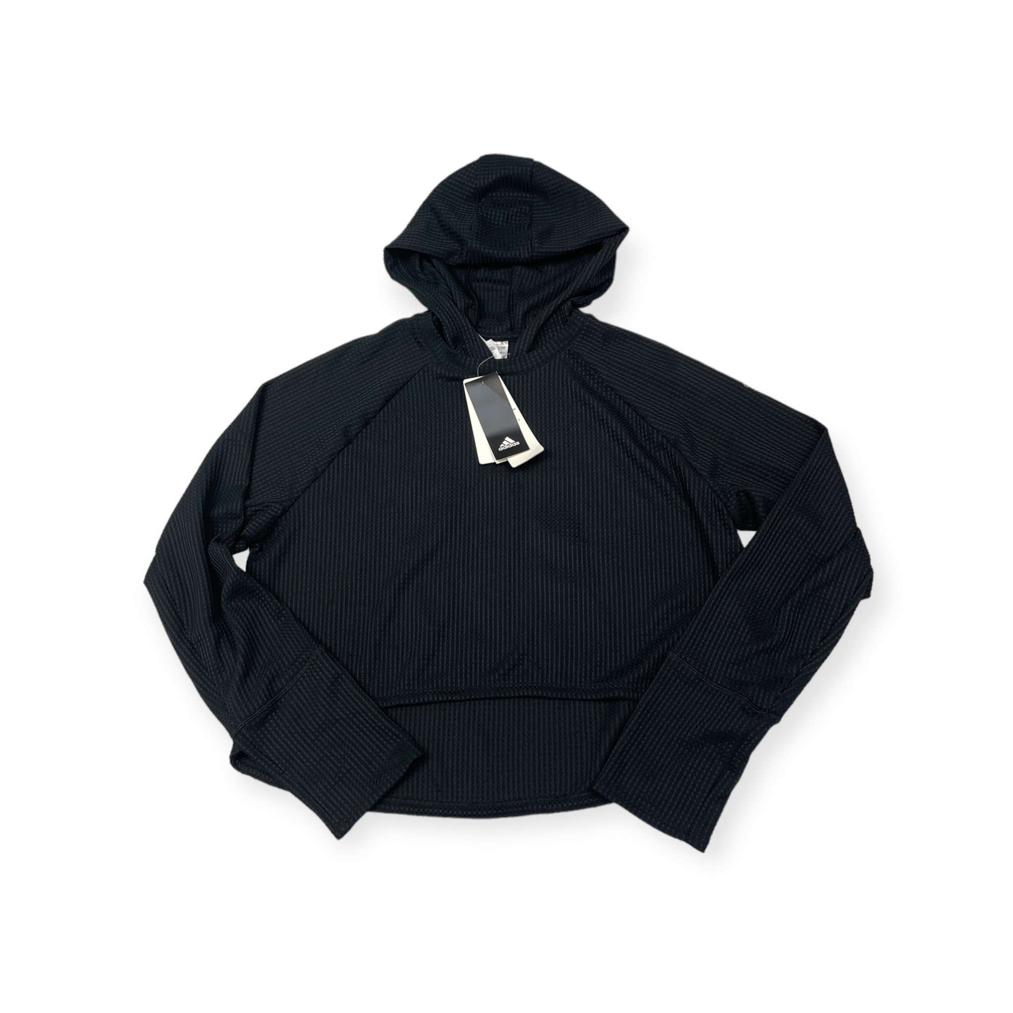 Mikina přes hlavu černá Adidas Adapt Hoodie Black L